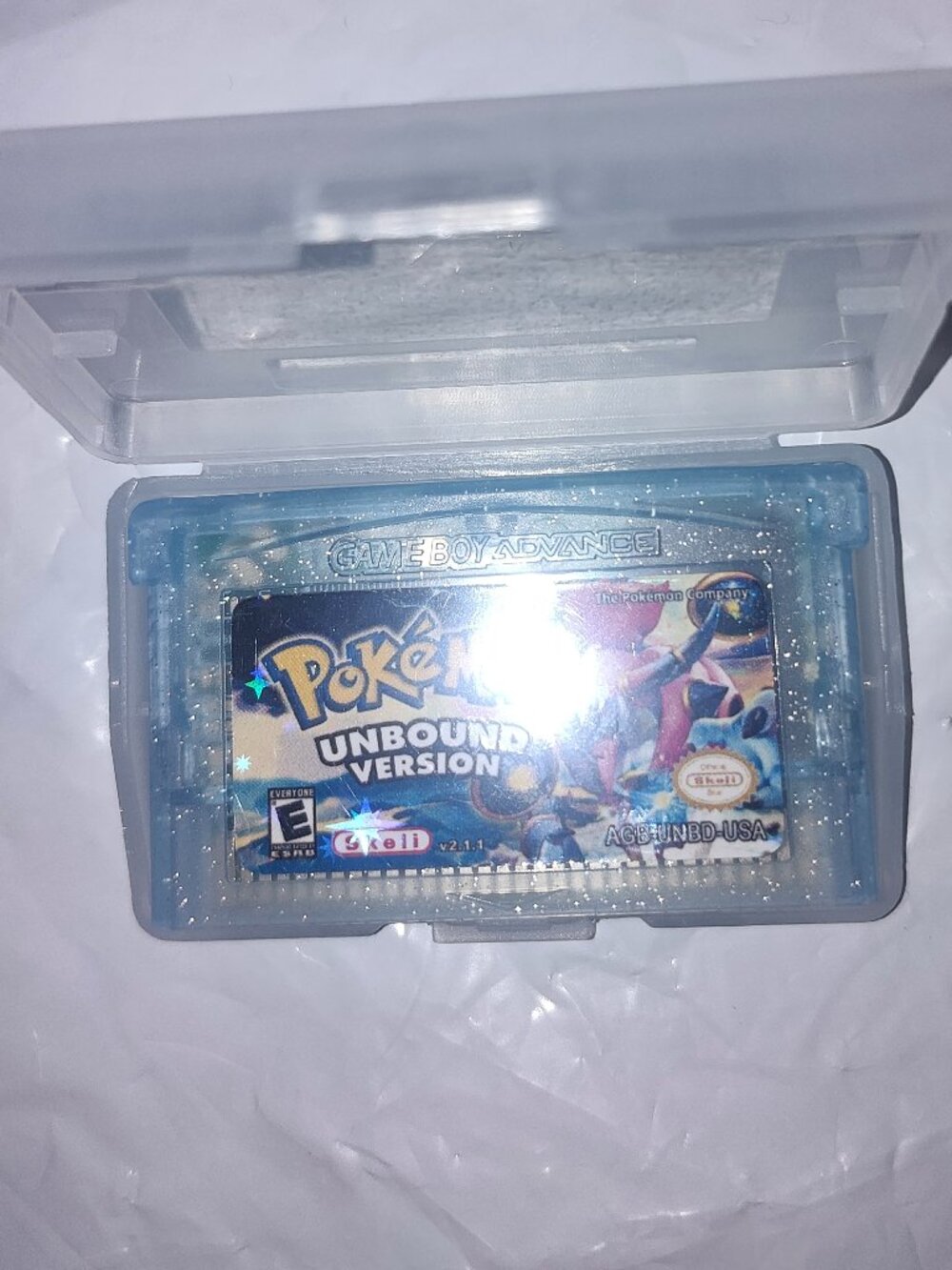 Pokemon Unbound Version Game Boy Gameboy Advance GBA